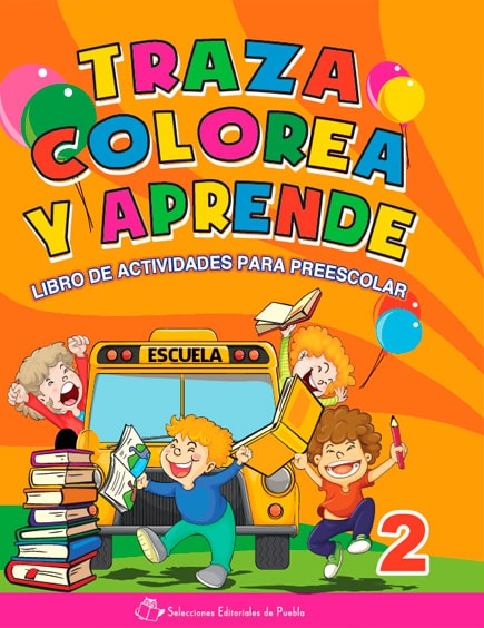 Traza, Colorea y Aprende 2